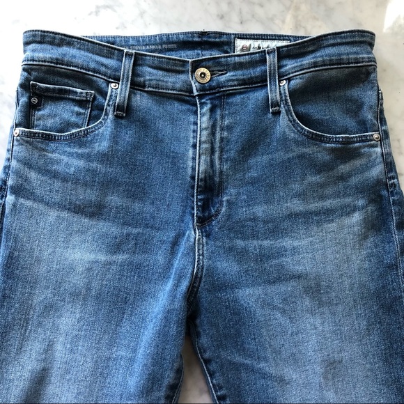 AG Adriano Goldschmied The Stevie High-Rise Skinny Ankle Jeans - Picture 8 of 14
